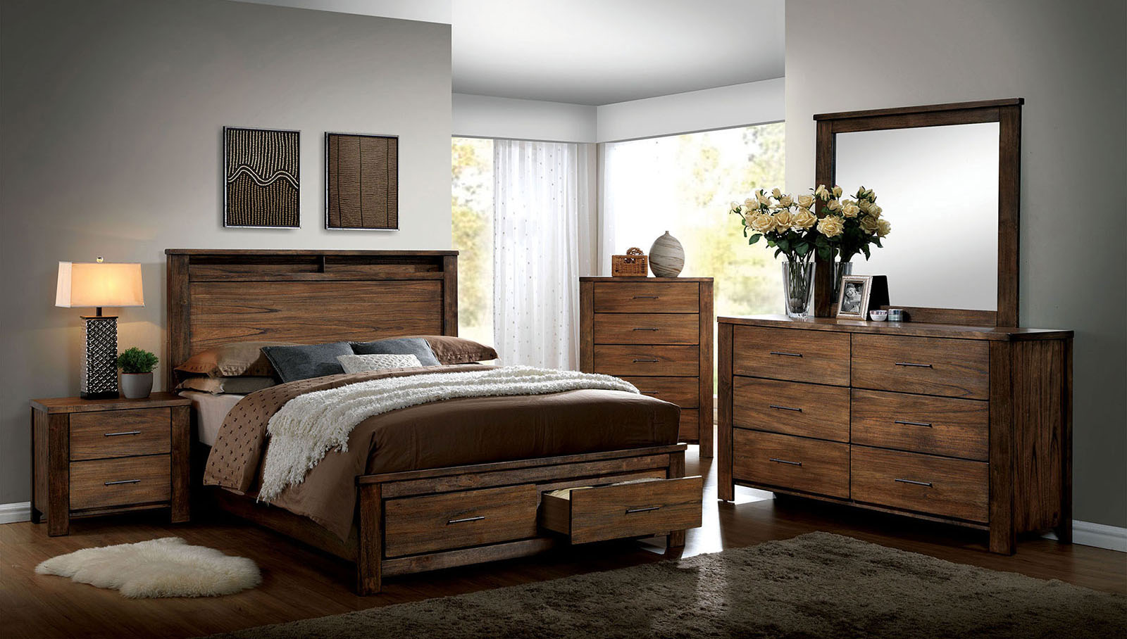(image for) Elkton Qn. 5Pc W/2Ns