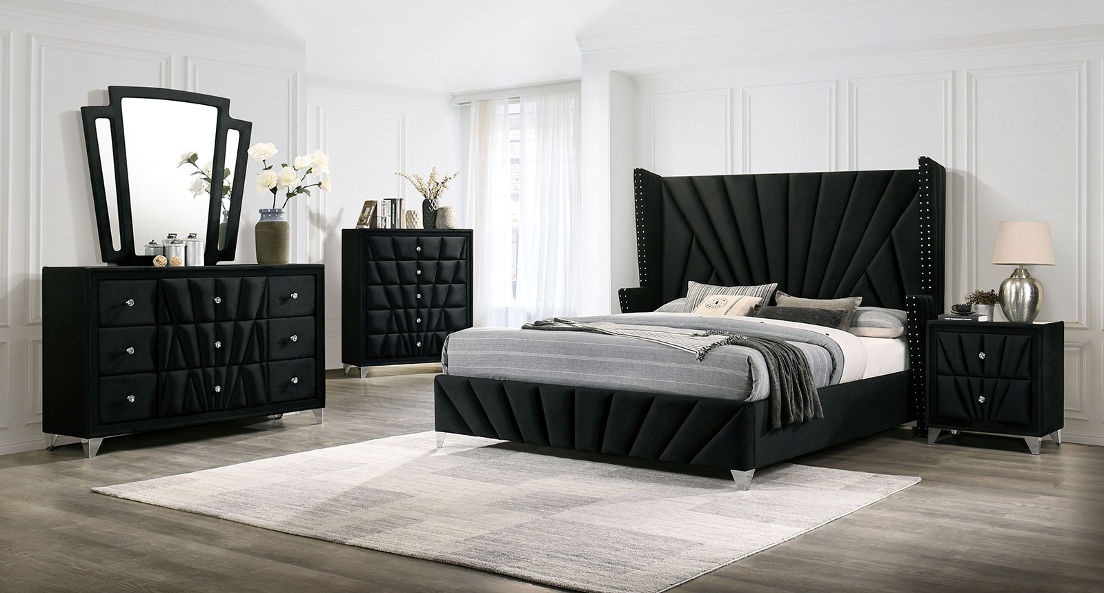 (image for) Carissa Black Qn. 4Pc 