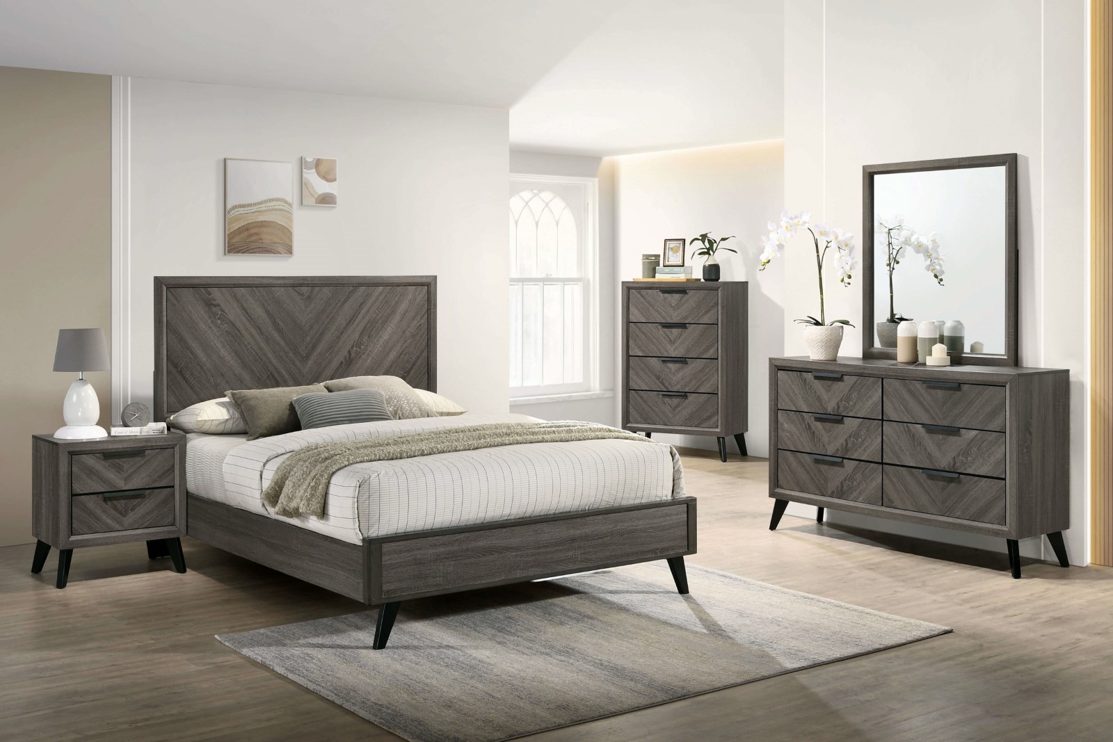 (image for) Vagan Grey Qn. 4Pc 