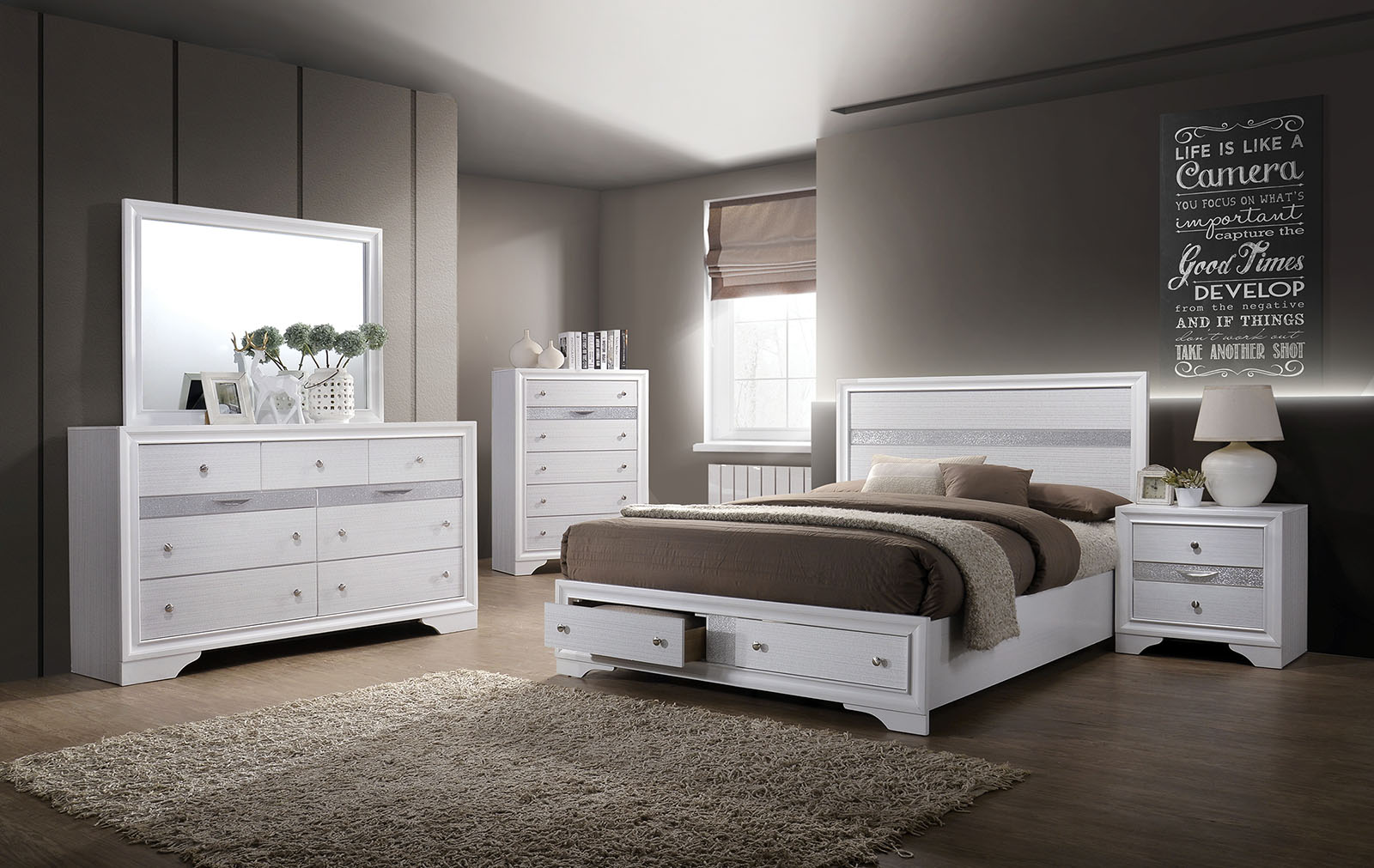 (image for) Chrissy Qn. 5Pc W/Chest