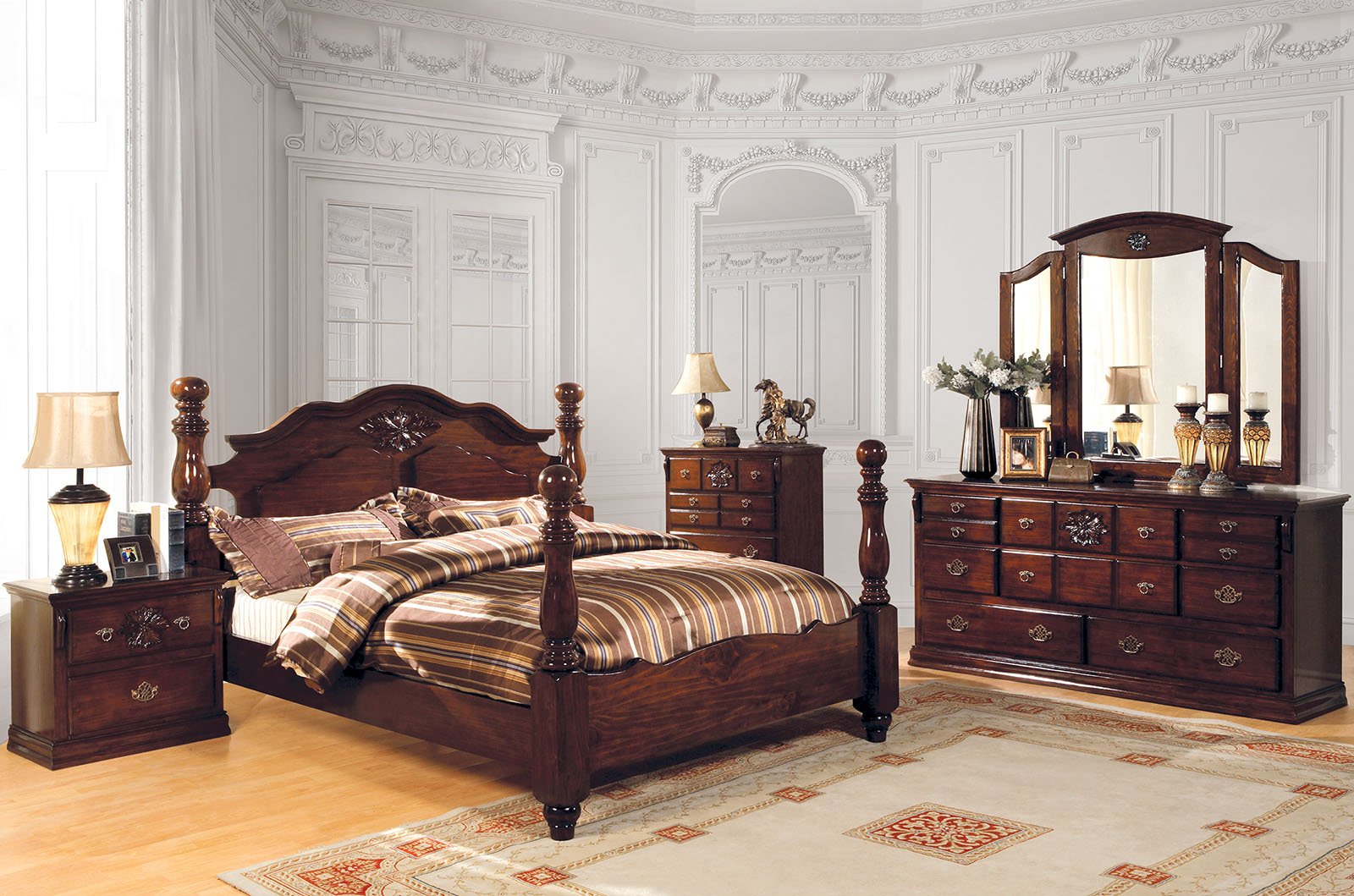 (image for) Tuscan Ii Qn. 4Pc 