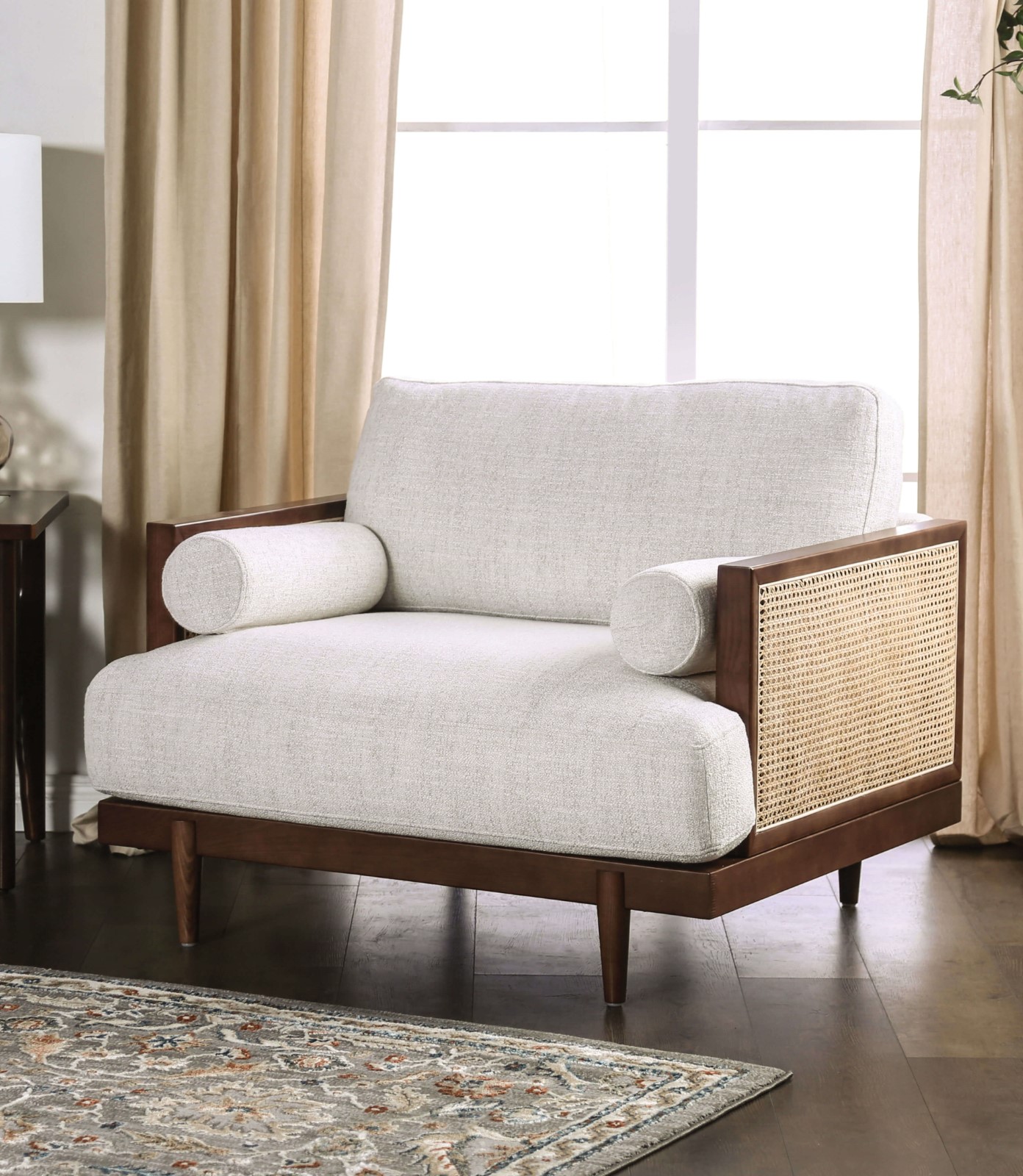 (image for) Alesund Beige/Walnut Chair