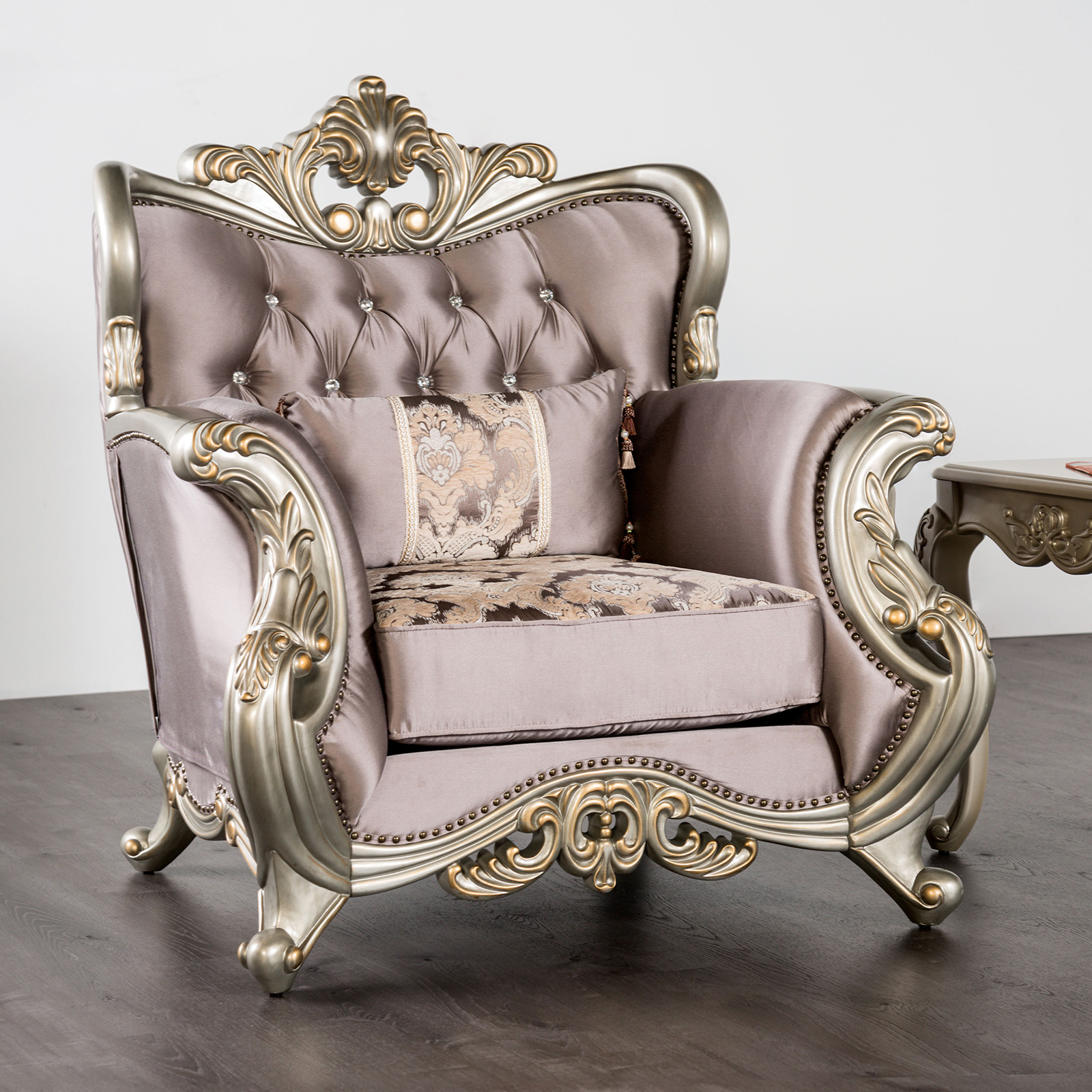 (image for) Albacete Champagne/Purple Chair
