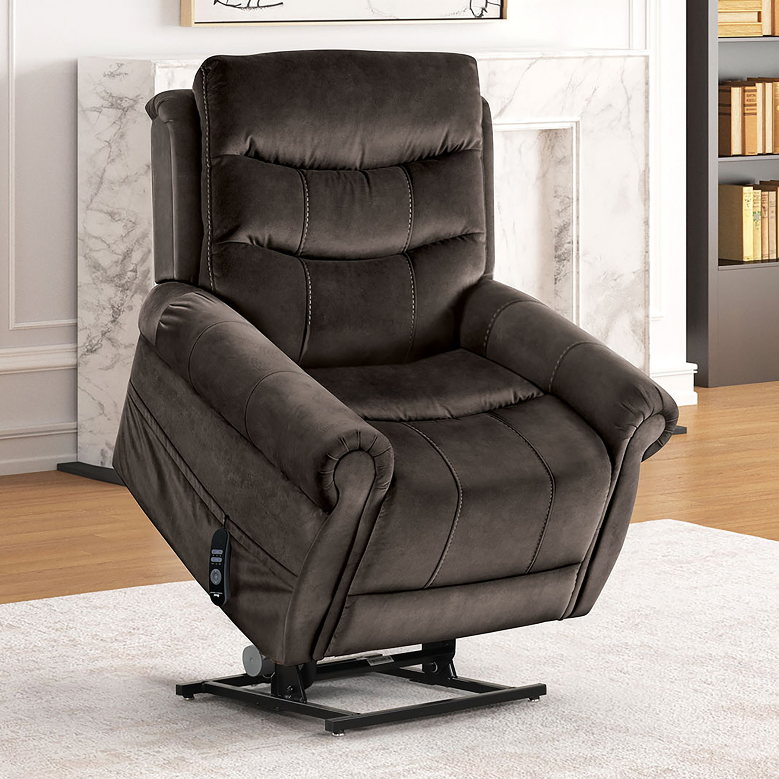 (image for) Dionysia Dark Gray Lift Chair