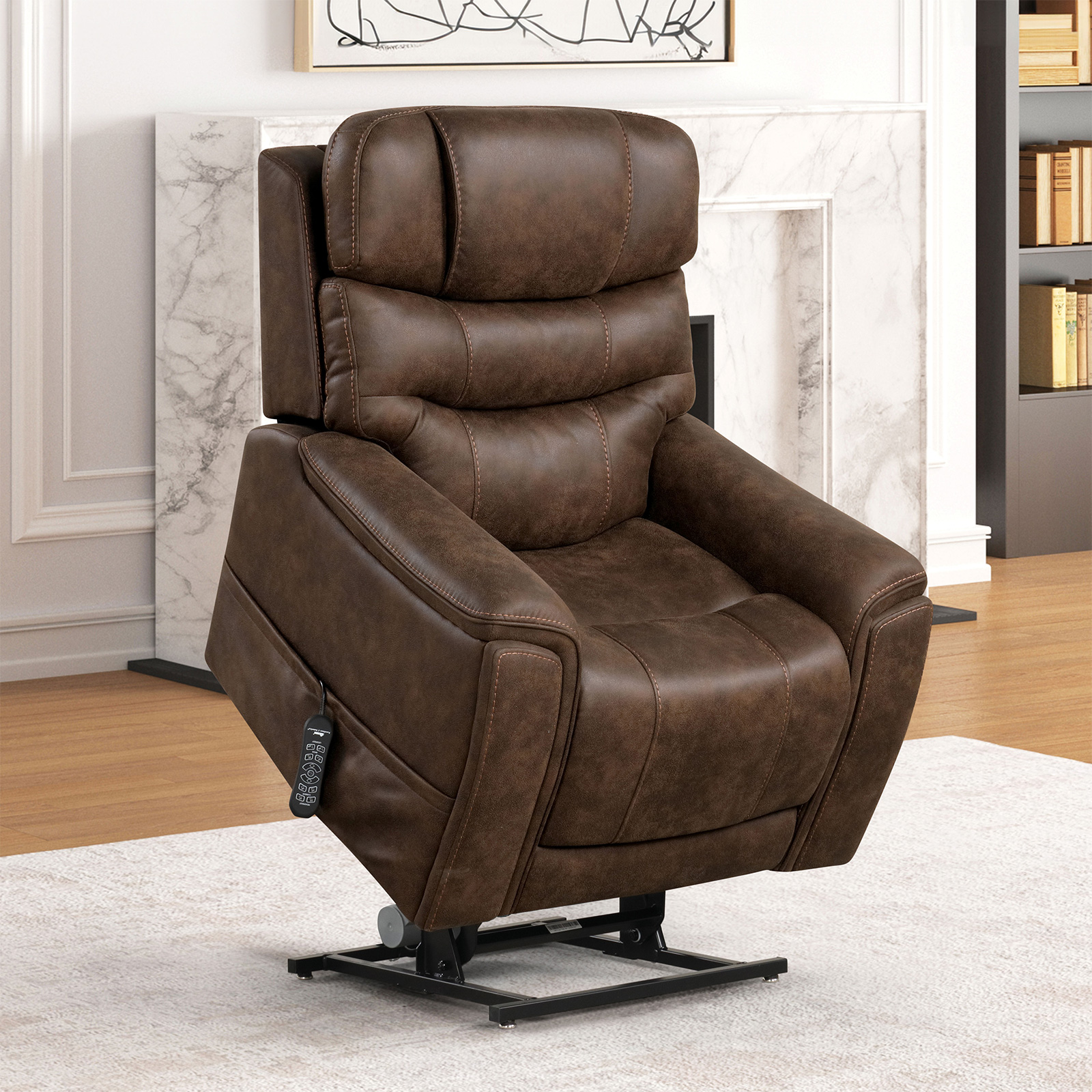 (image for) Guinevra Walnut Lift Chair