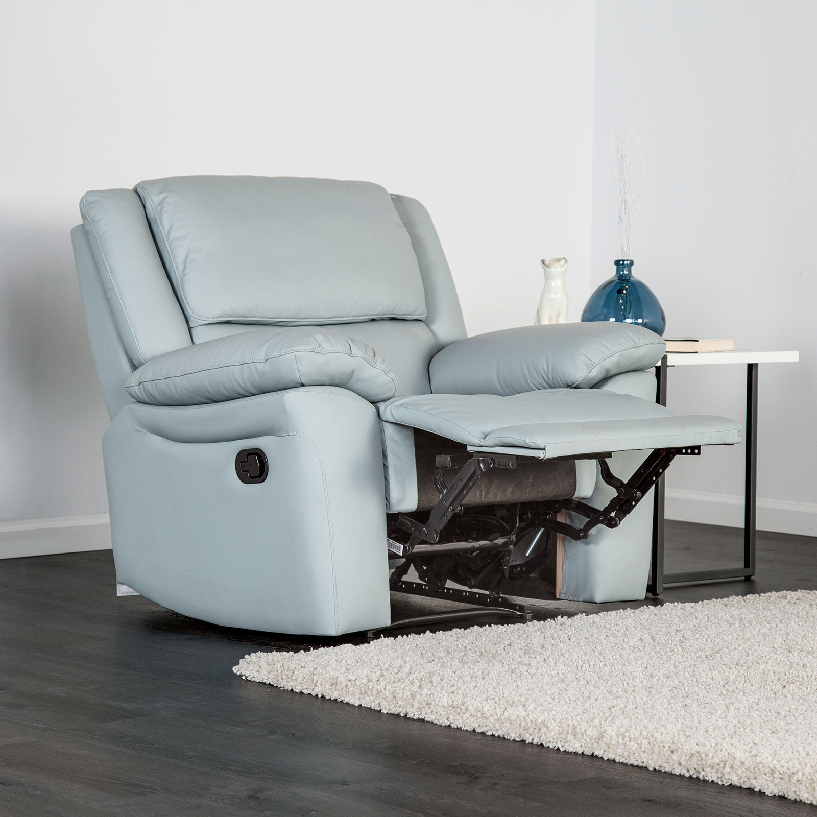 (image for) Glarus Powder Blue Recliner Chair