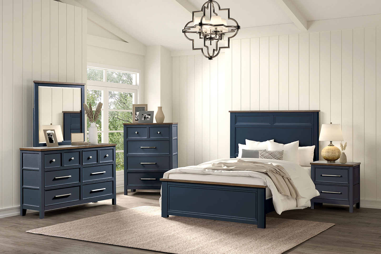 (image for) Pinetop Blue T 5Pc W/Chest