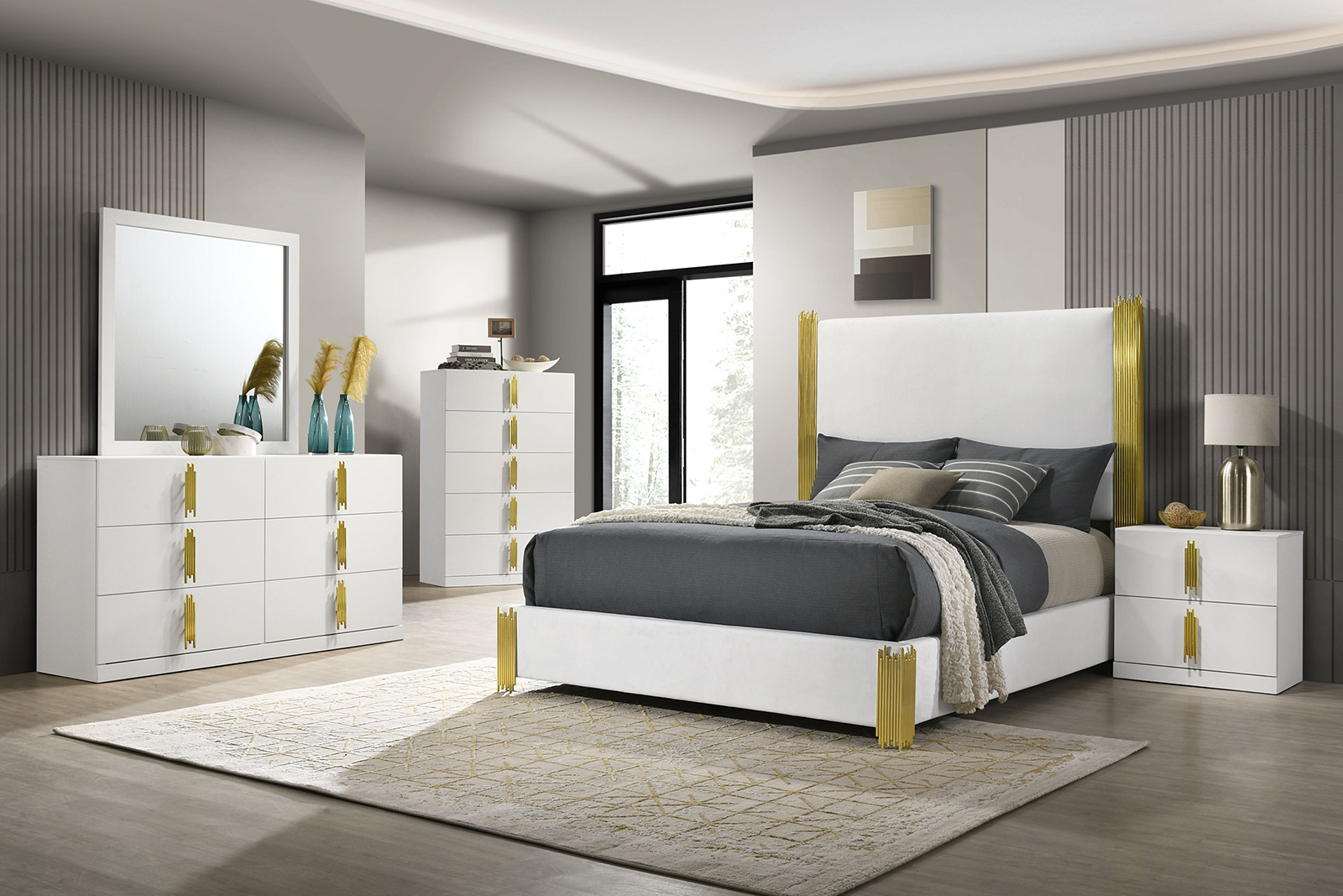 (image for) Basildon White Qn. 4Pc 
