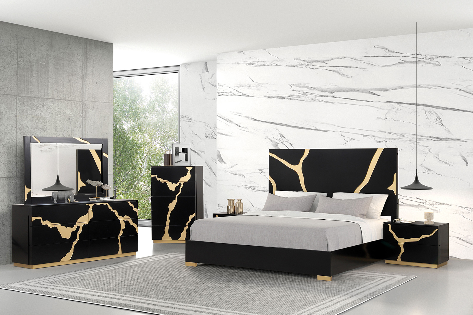 (image for) Goldsberg Black Qn. G W/5Pc