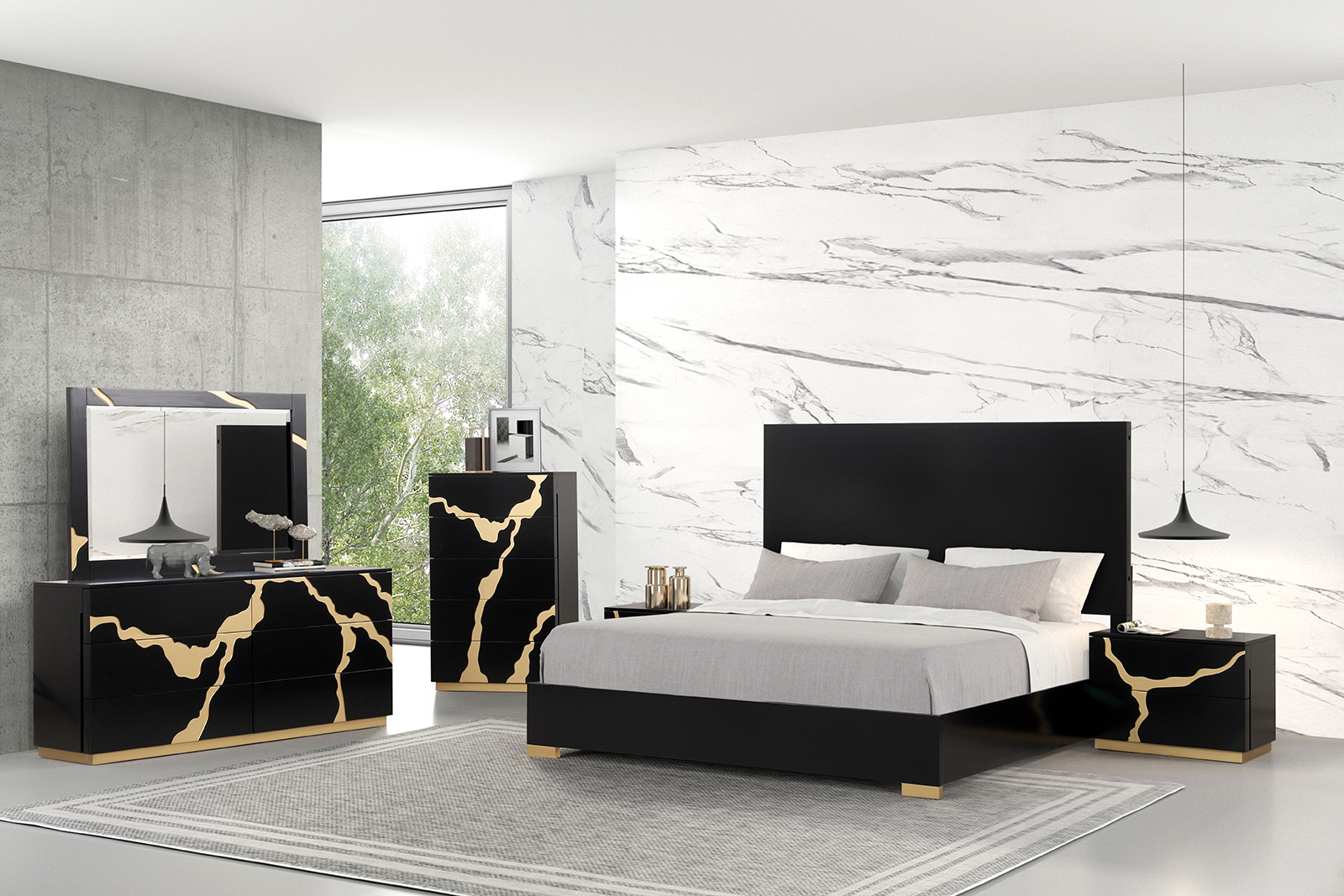 (image for) Goldsberg Black Qn. P W/5Pc