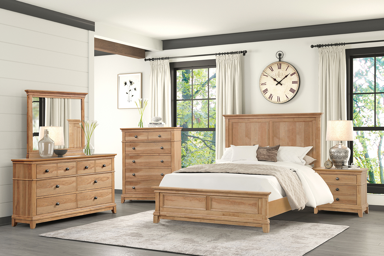 (image for) Mchenry Natural Qn. 4Pc 