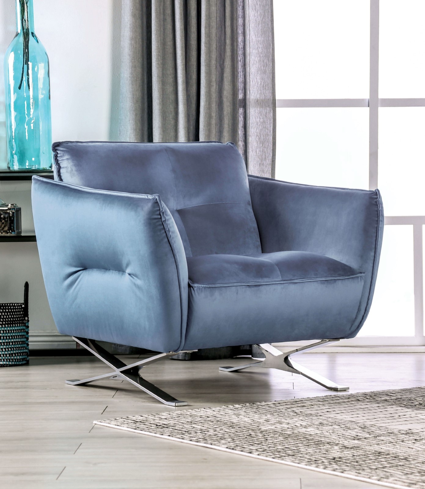 (image for) Civellutino Light Blue Chair