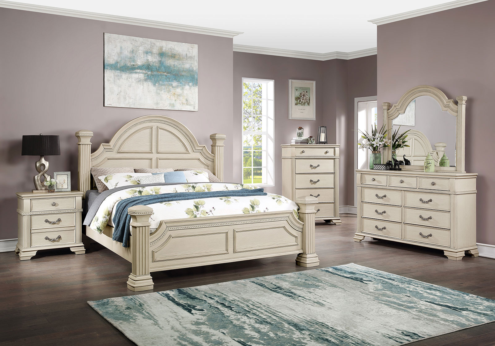 (image for) Pamphilos White Qn. 4Pc 