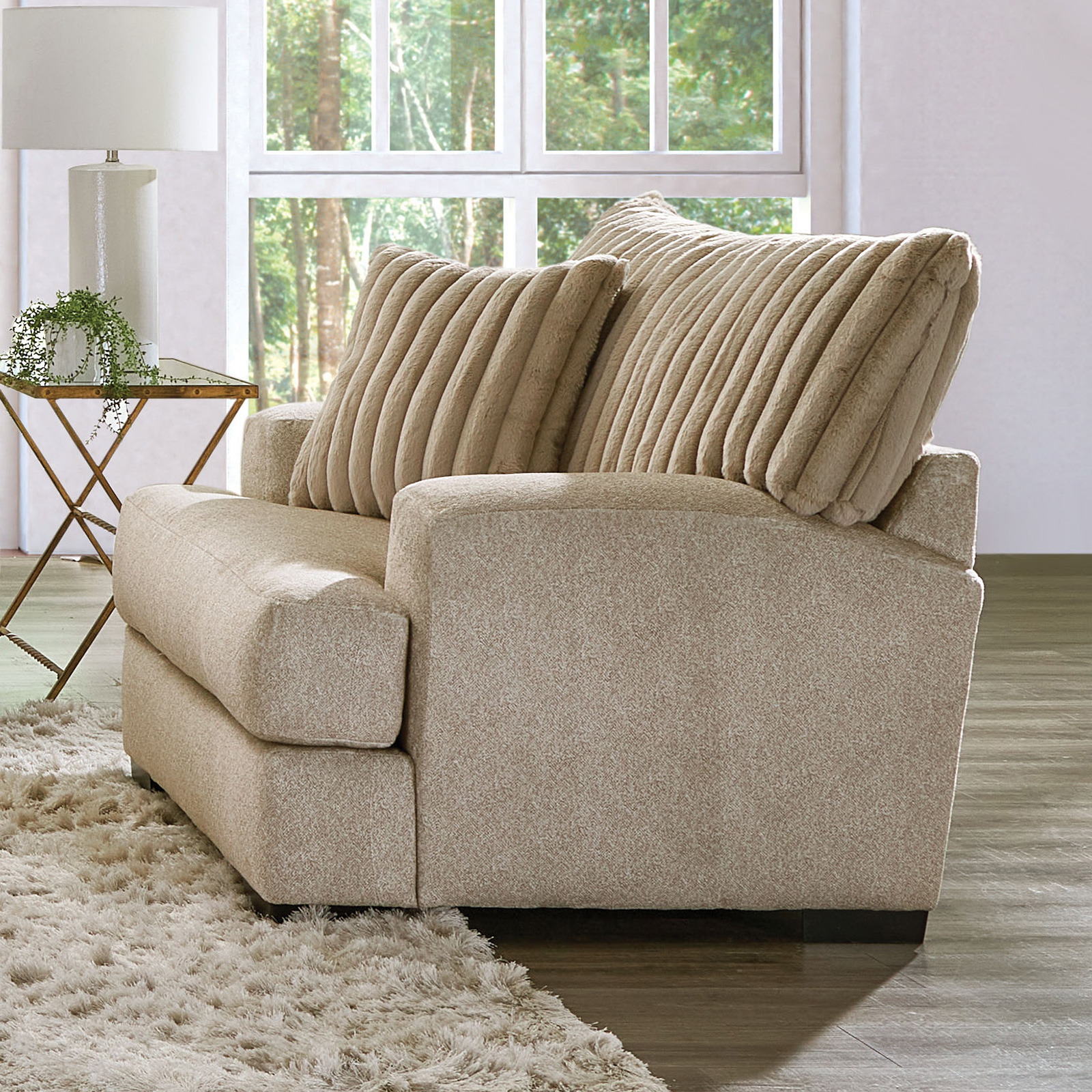 (image for) Loughlin Light Brown Chair