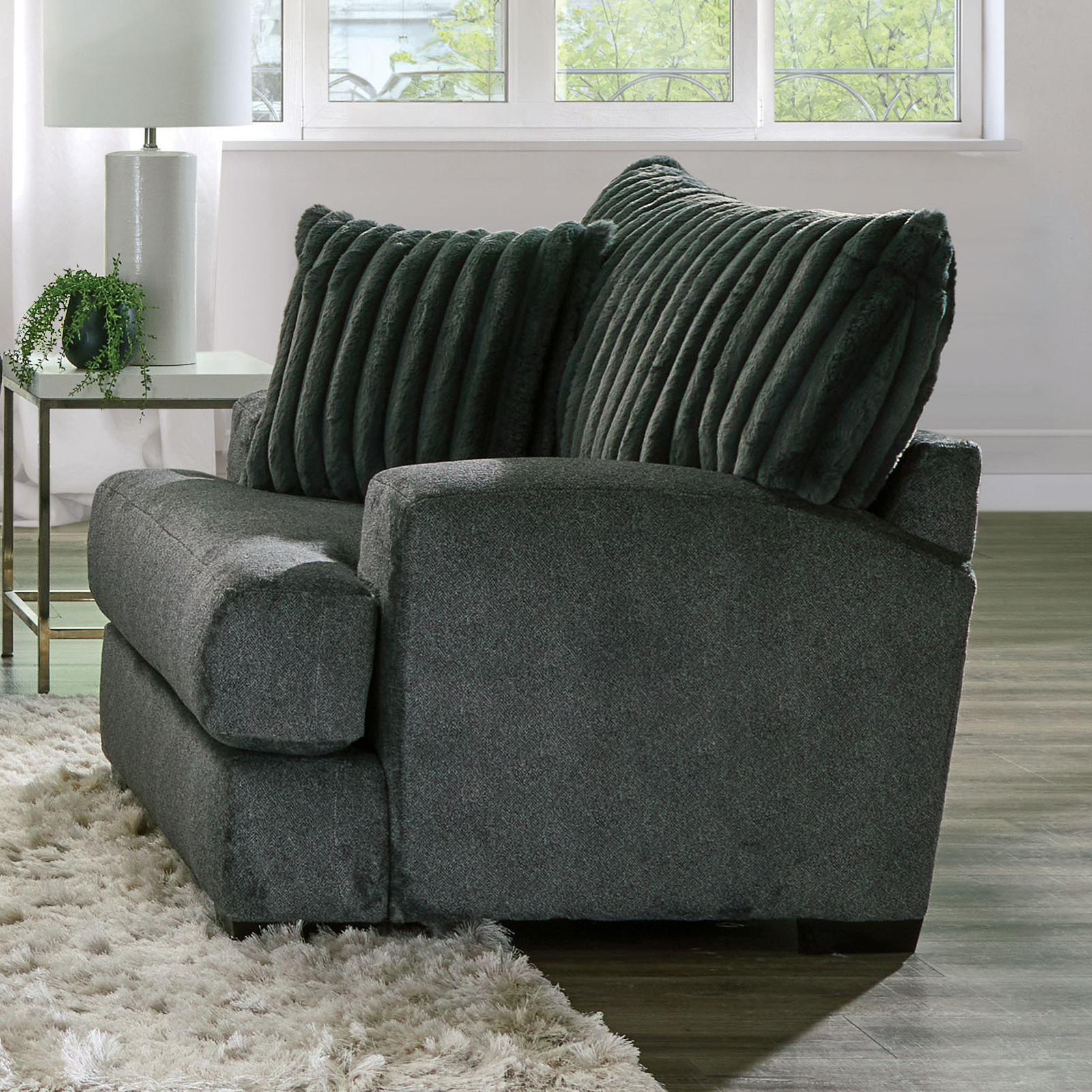 (image for) Loughlin Gun Metal Chair