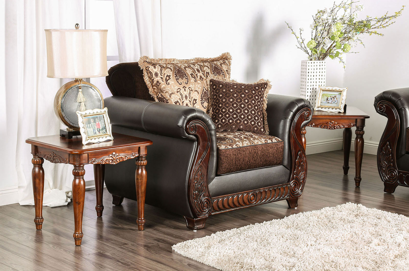 (image for) Franklin Dark Brown Chair