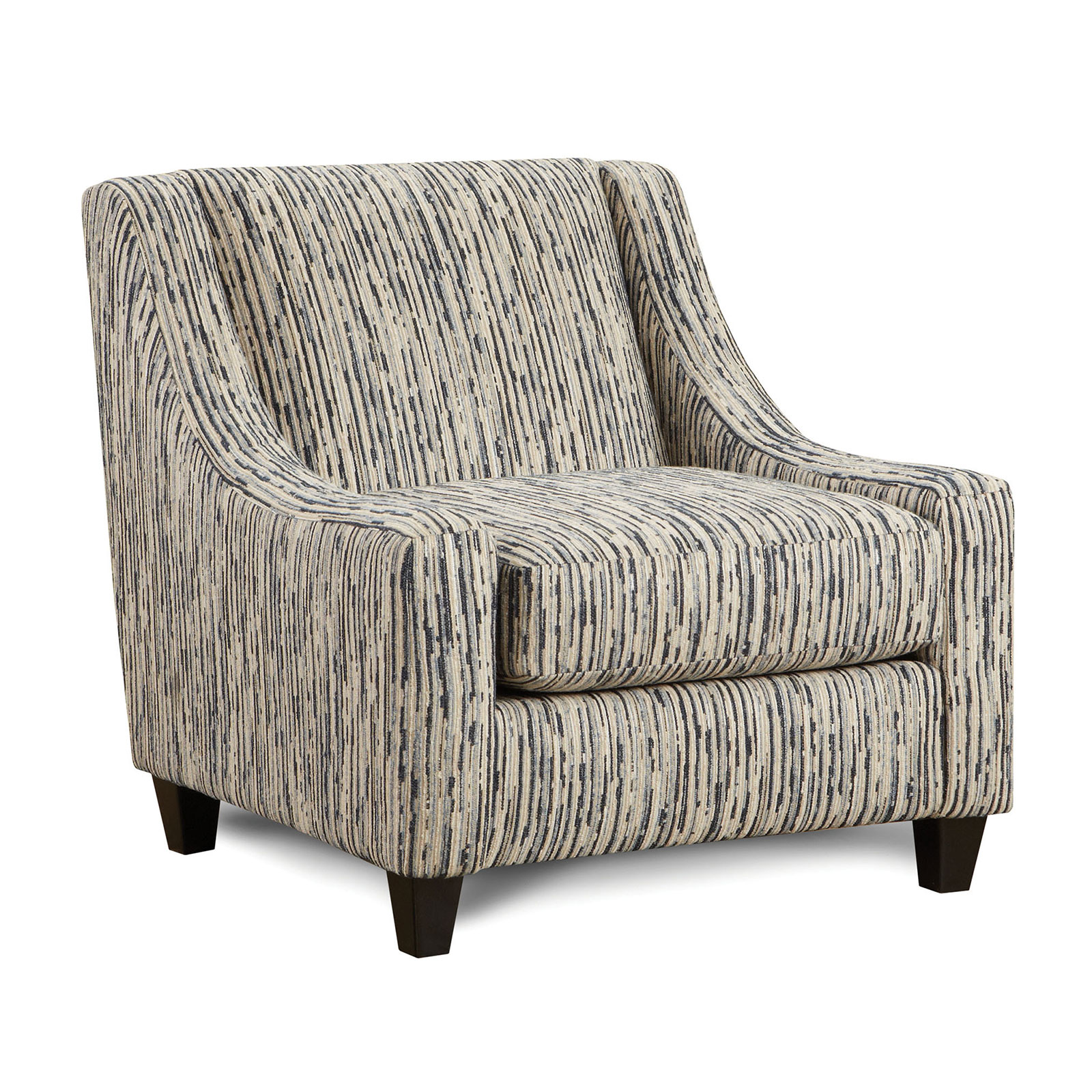 (image for) Eastleigh Striped Accent Chair