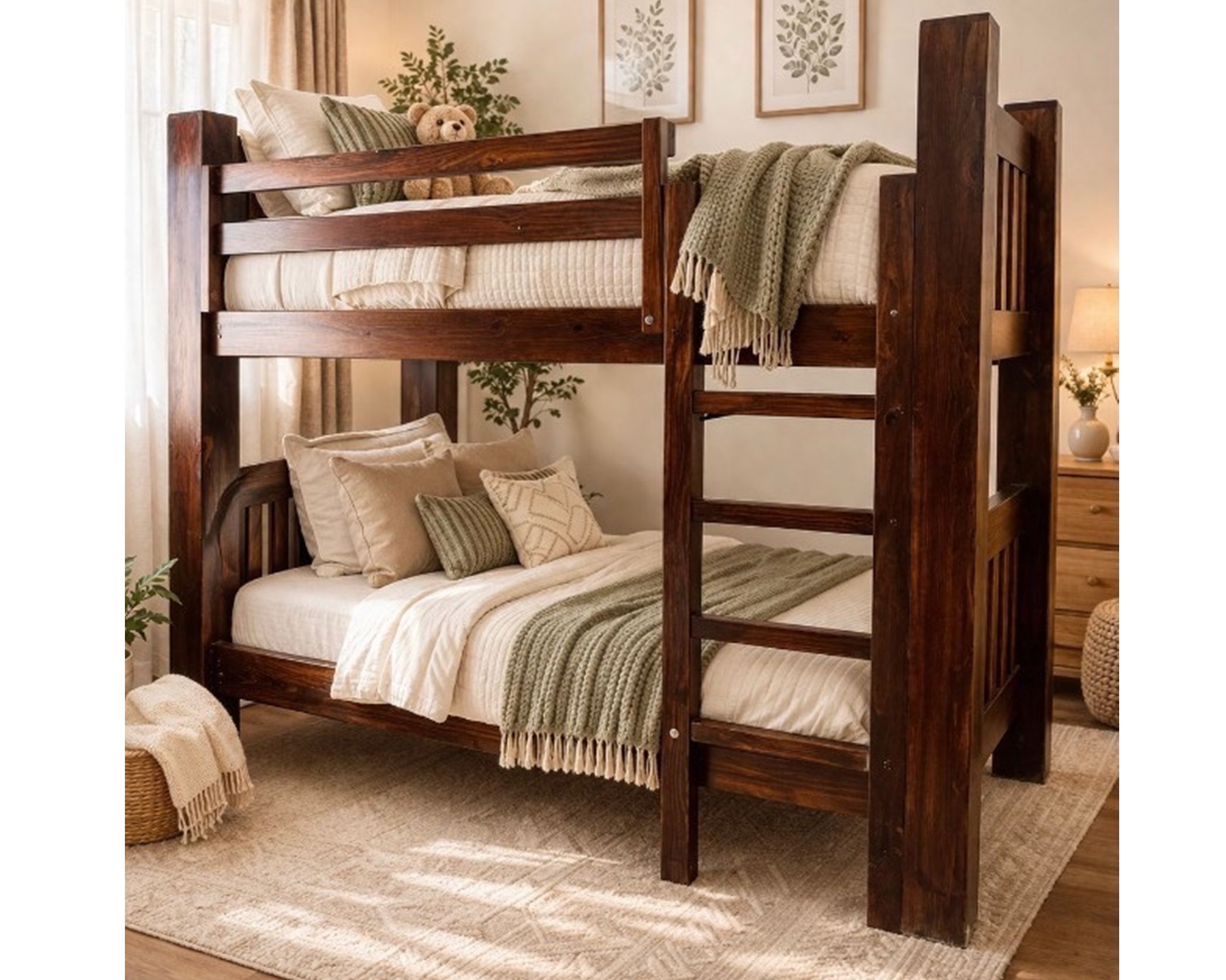 (image for) Bunk Bed Cherry T/T (3 in Stock)