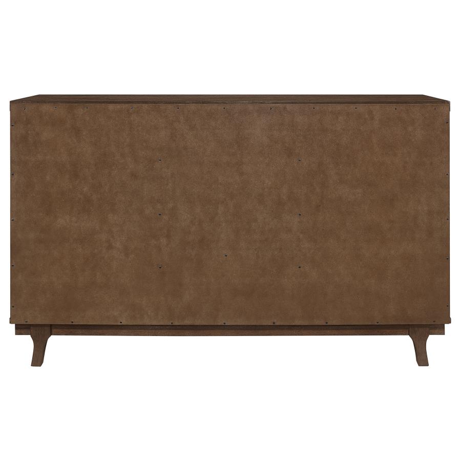 Reynolds 2-door Sideboard Buffet Storage Cabinet Brown Oak
