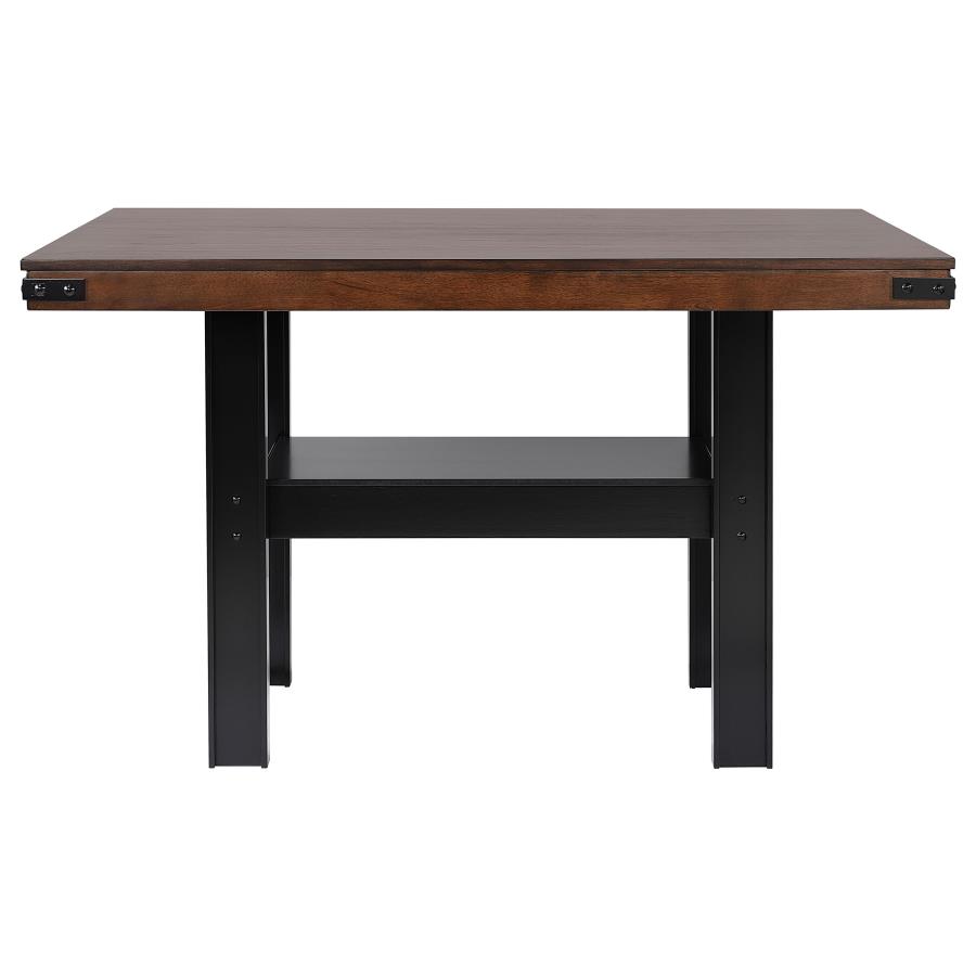 Patterson 7-piece Counter Height Dining Set Mango Oak 