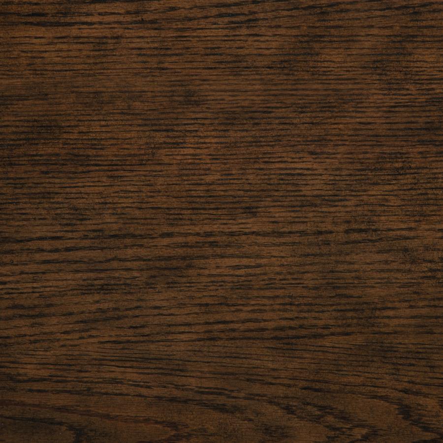 Landon 7-piece 60-inch Round Dining Table Set Rich Brown