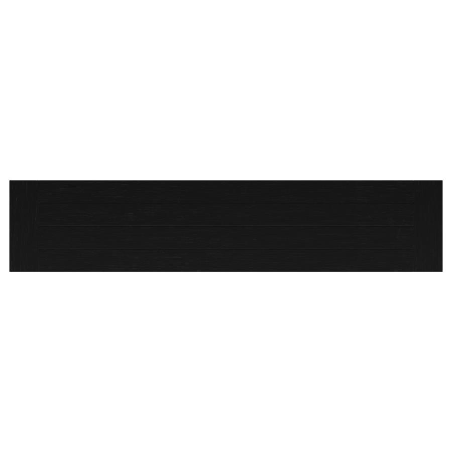 Florence 4-door Dining Sideboard Buffet Distressed Black