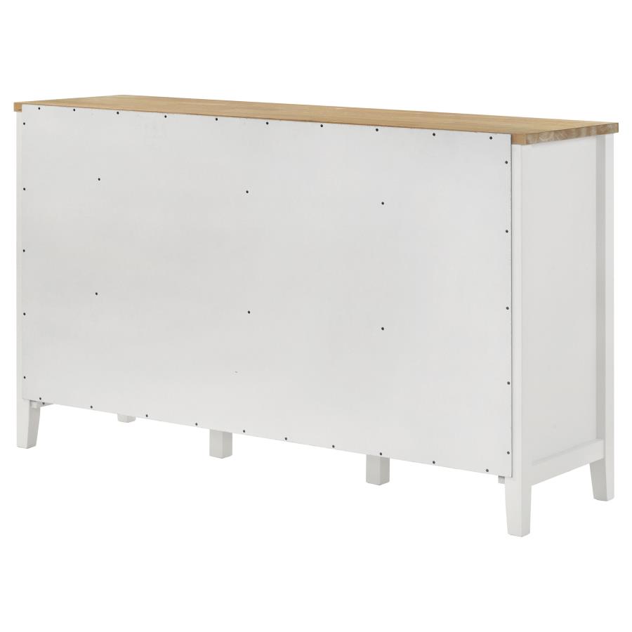 Hollis 2-door Dining Sideboard Buffet Storage Cabinet White