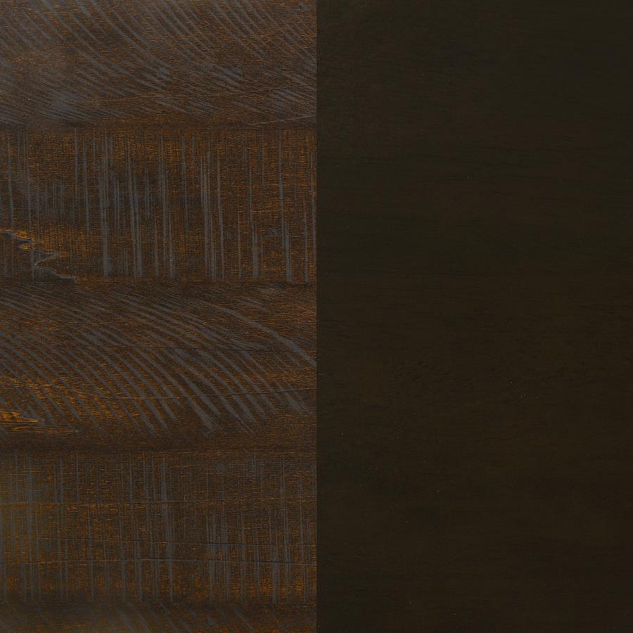 Edmonton Wood Queen Panel Bed Rustic Tobacco