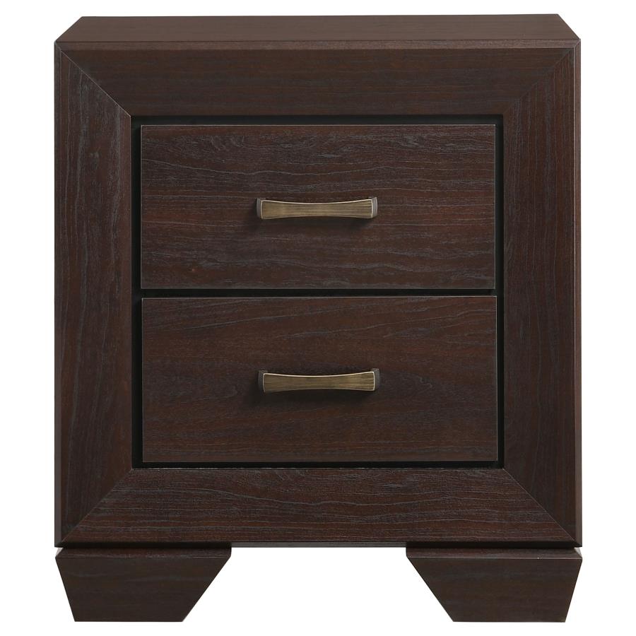 Kauffman 5-piece Eastern King Bedroom Set Dark Cocoa