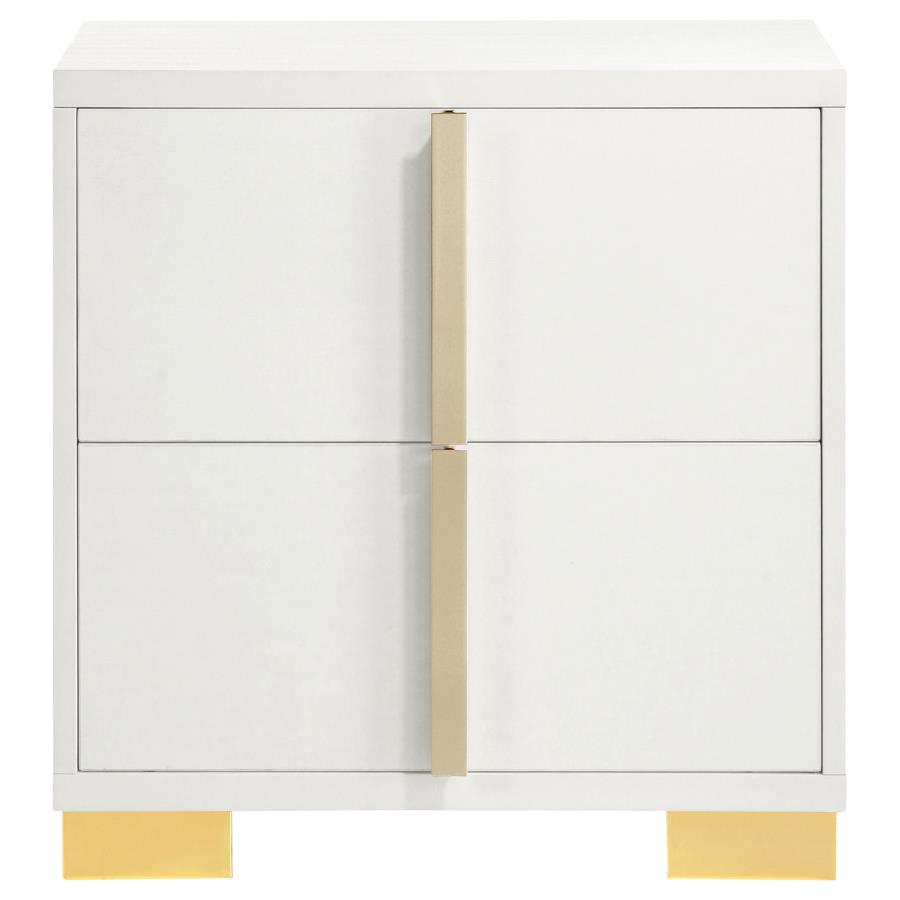 Marceline 4-piece Eastern King Bedroom Set White