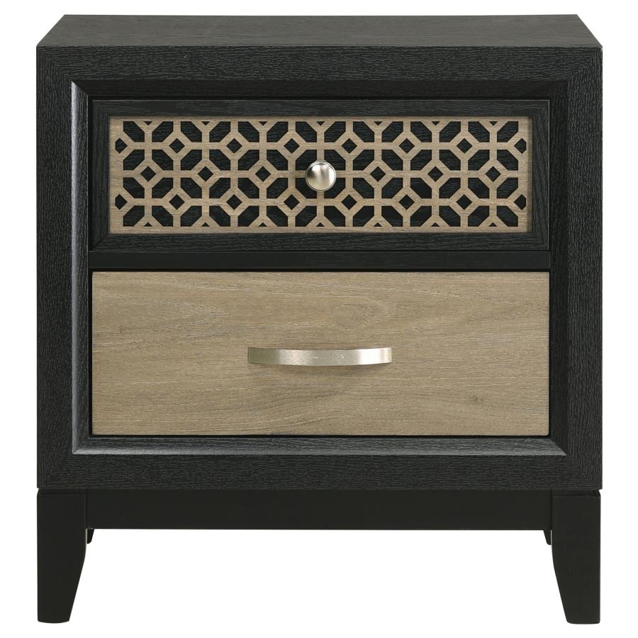 Valencia 4-piece Eastern King Bedroom Set Black