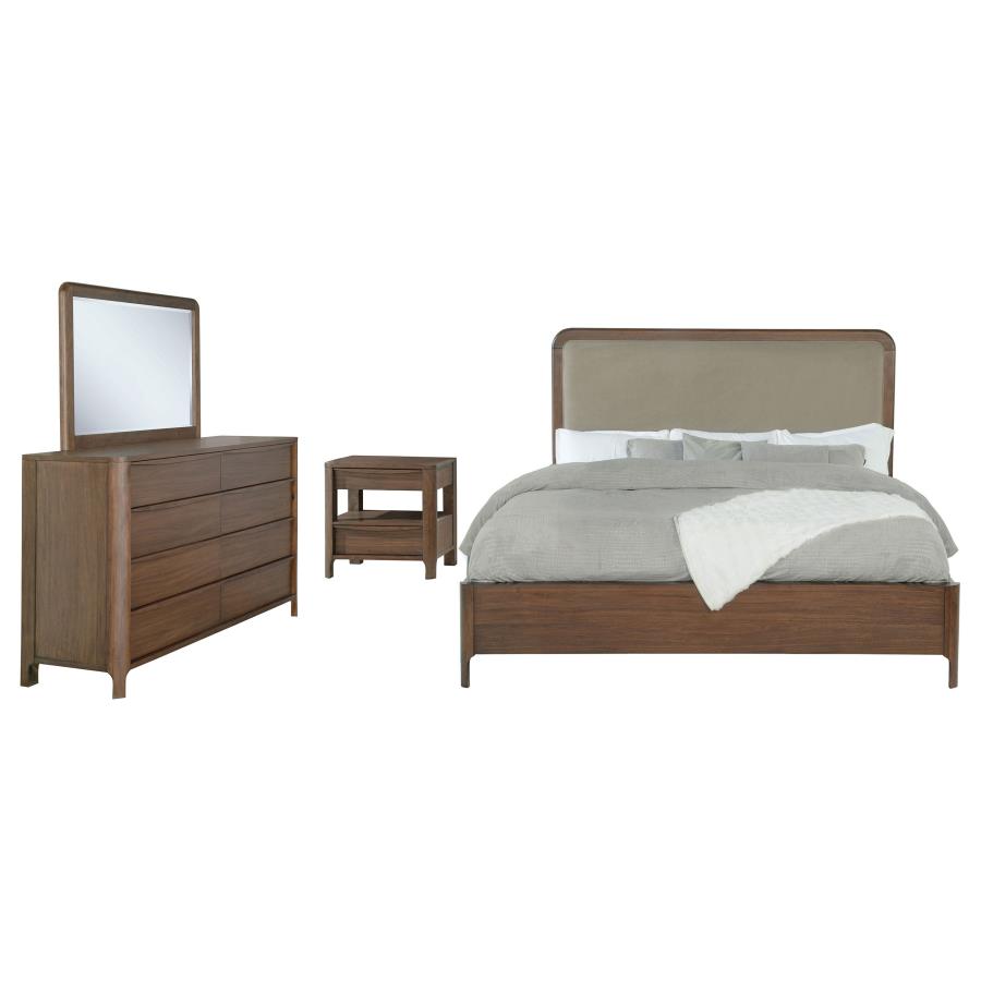 Modal Additional Images for Maderia 4-piece California King Bedroom Set Walnut