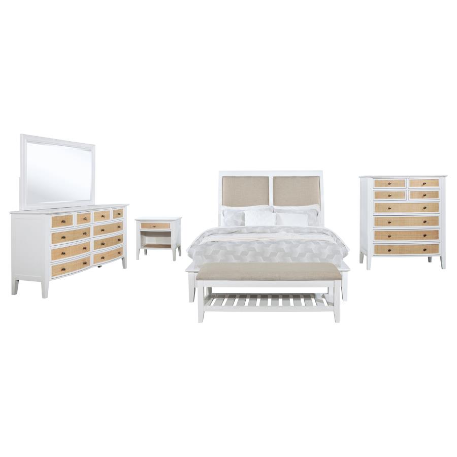 Modal Additional Images for Bexhill 5-piece Queen Bedroom Set White