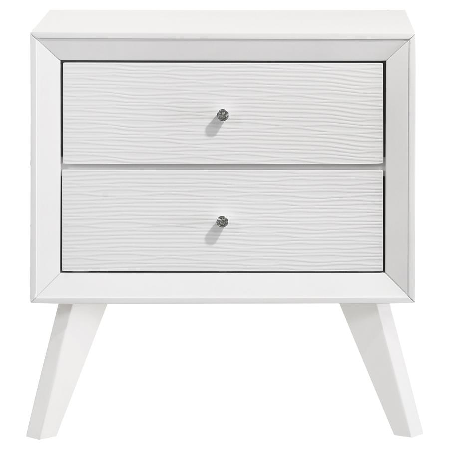 Janelle 4-piece Eastern King Bedroom Set White