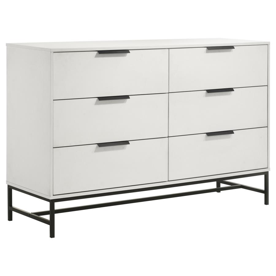 Sonora 5-piece California King Bedroom Set White 