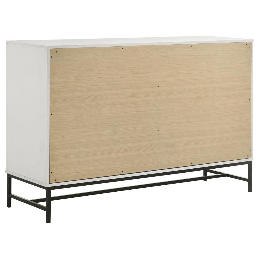 Sonora 5-piece California King Bedroom Set White 