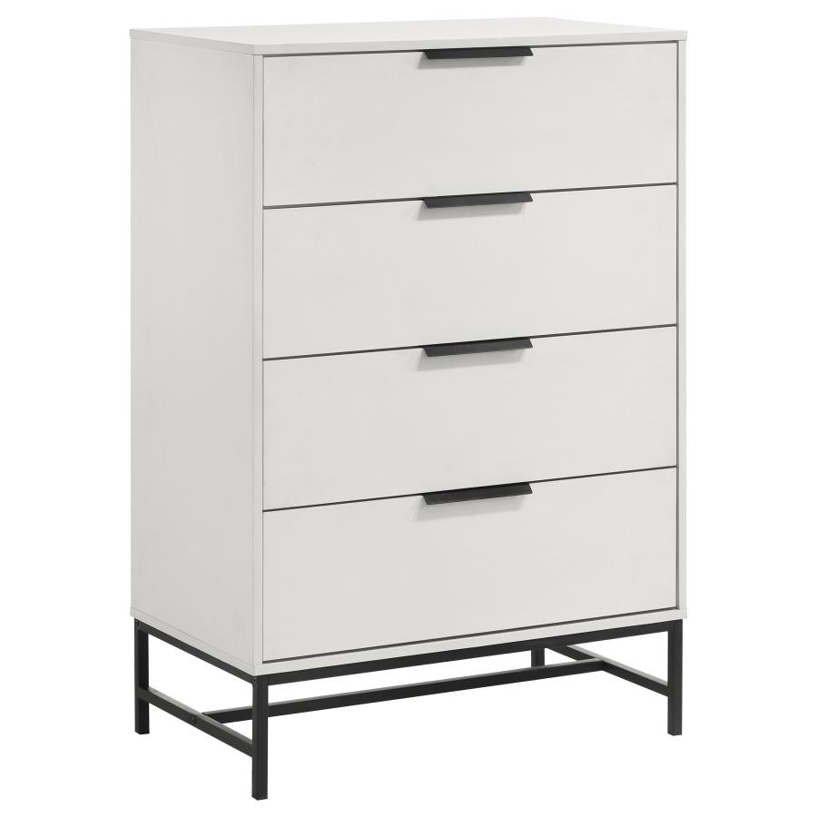 Sonora 5-piece California King Bedroom Set White 