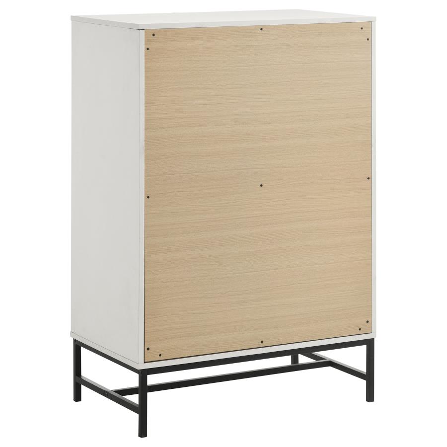 Sonora 5-piece California King Bedroom Set White 