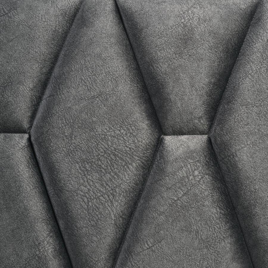 Sonora Queen Upholstered Panel Bed White 