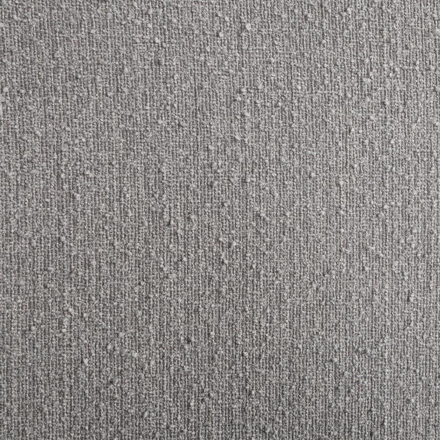 Mosby Upholstered Queen Wingback Bed Grey