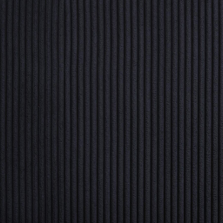 Tisdall 67-inch Upholstered Queen Fireplace Bed Black