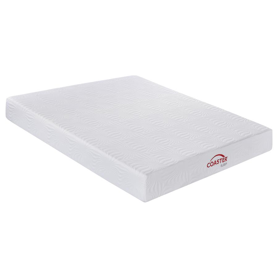(image for) Key 10" Eastern King Memory Foam Mattress White