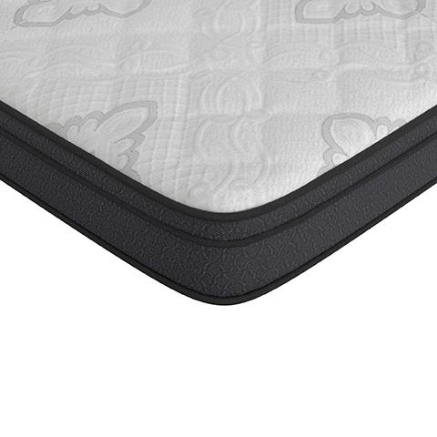 Evie 9.25" California King Euro Top Mattress White 