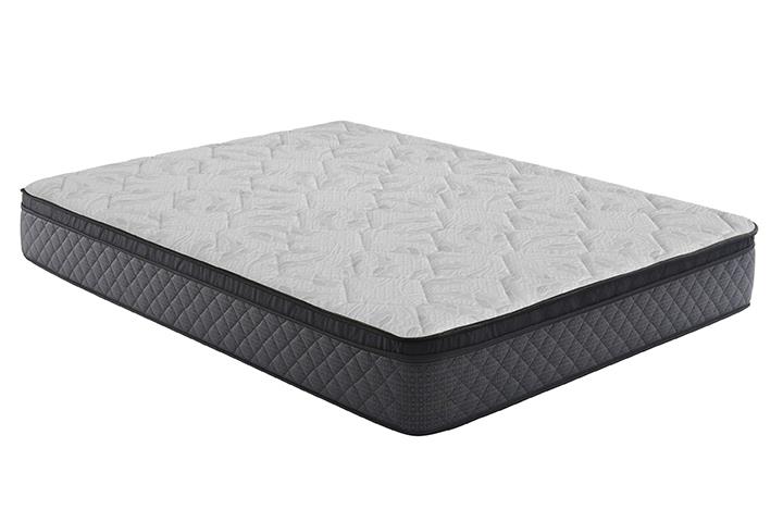 (image for) Freya 11.5" California King Euro Top Mattress White 