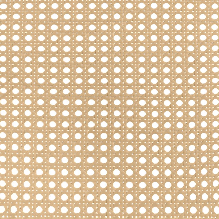 Lanewood Open Cane Webbing Metal Eastern King Bed White