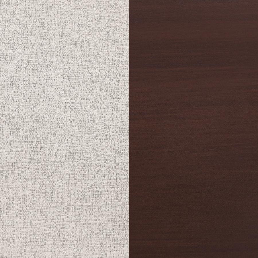 Zimmerlee 89-inch Metal Eastern King Canopy Bed Rust Brown