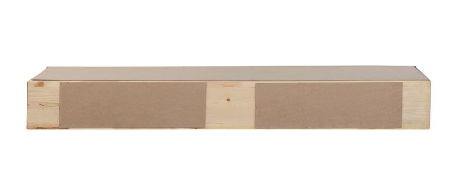 Wrangle Hill 2-drawer Wood Under Bed Storage Gun Smoke
