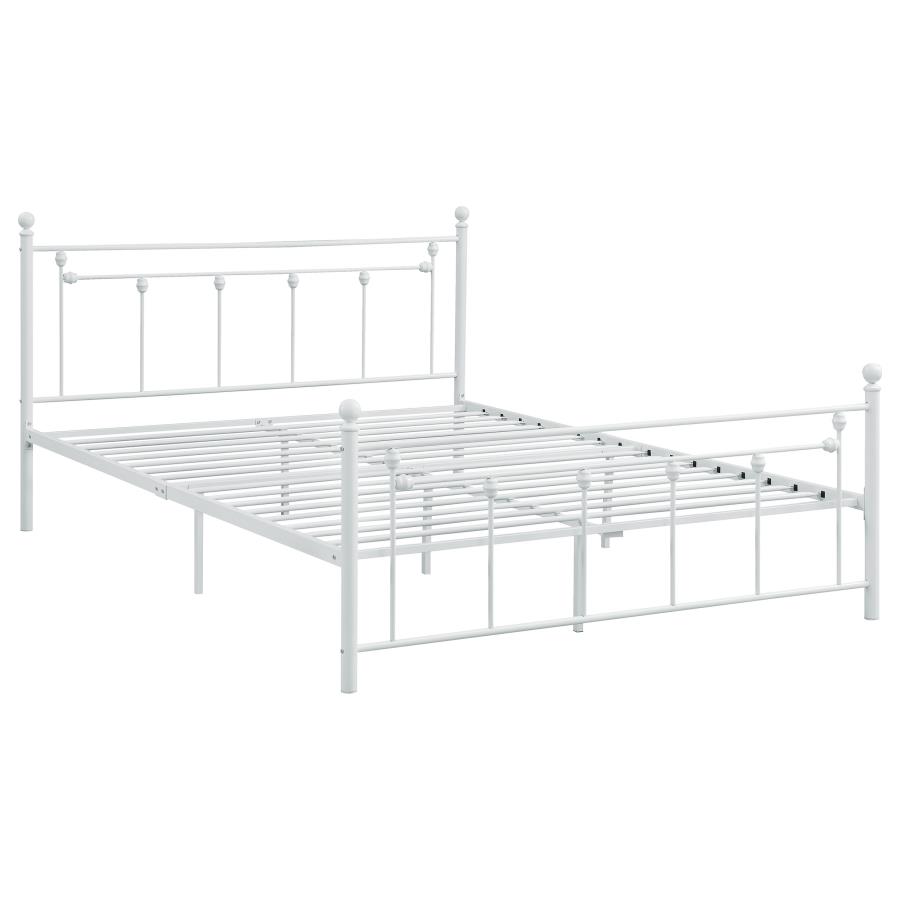 (image for) Canon Metal Full Open Frame Bed White
