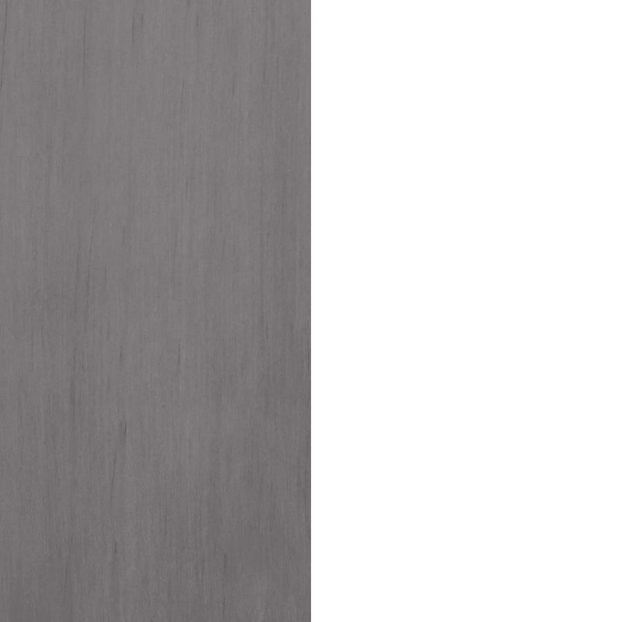 Alma 3-drawer Storage Bench White and Weathered Grey