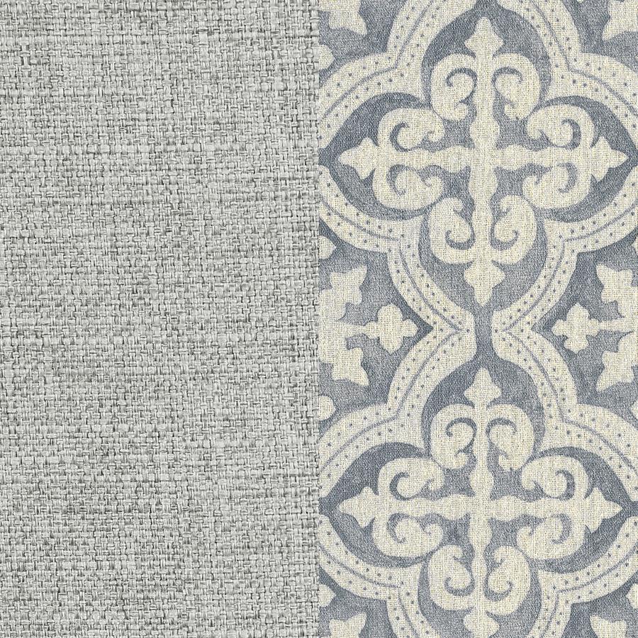 Avonlea 2-piece Upholstered Sloped Arm Sofa Set Grey Fabric